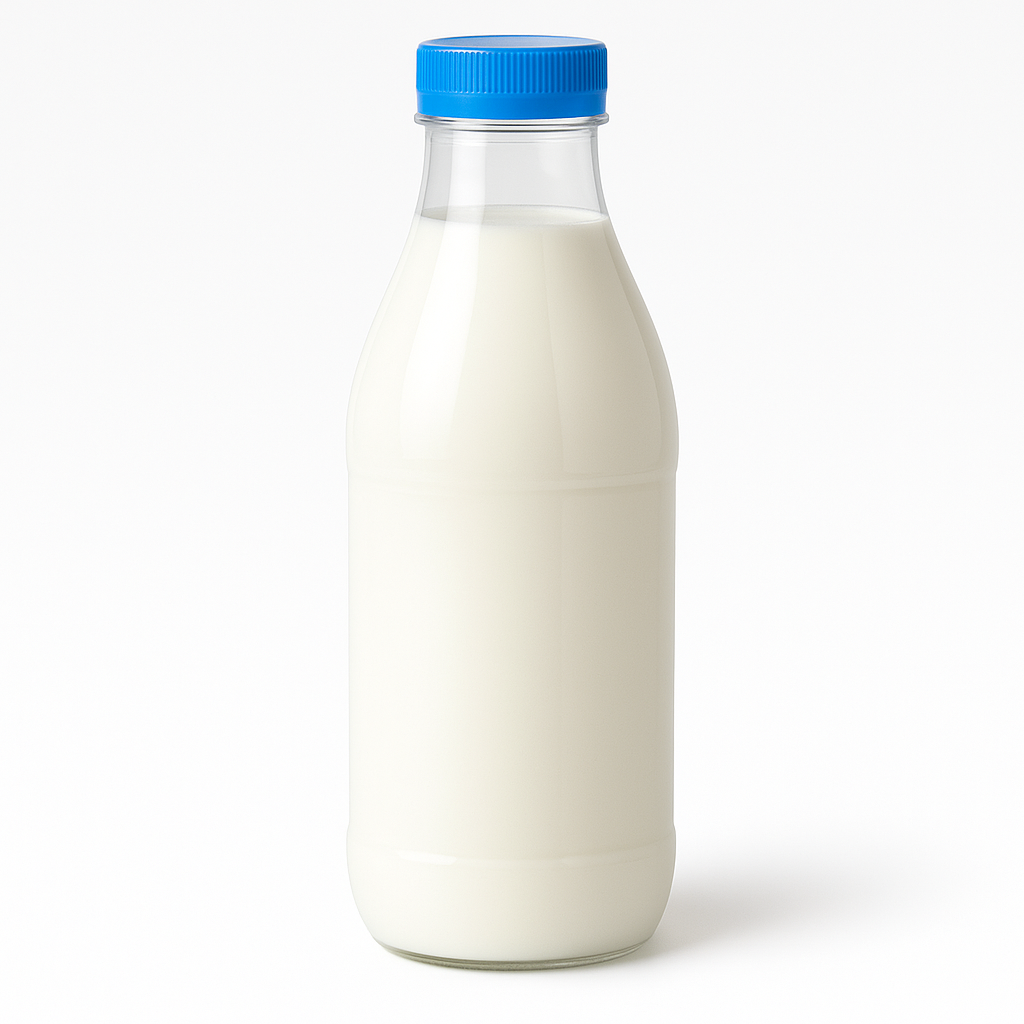 زجاجه لبن بقري 850 ملل