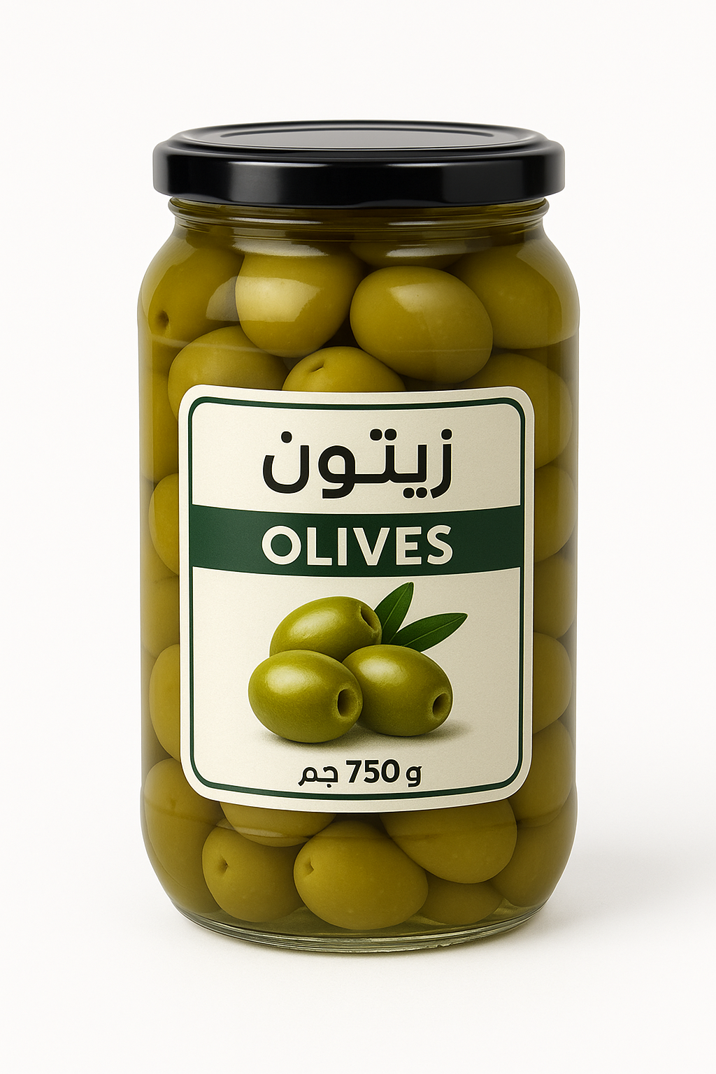 برطمان زيتون 750 جرام