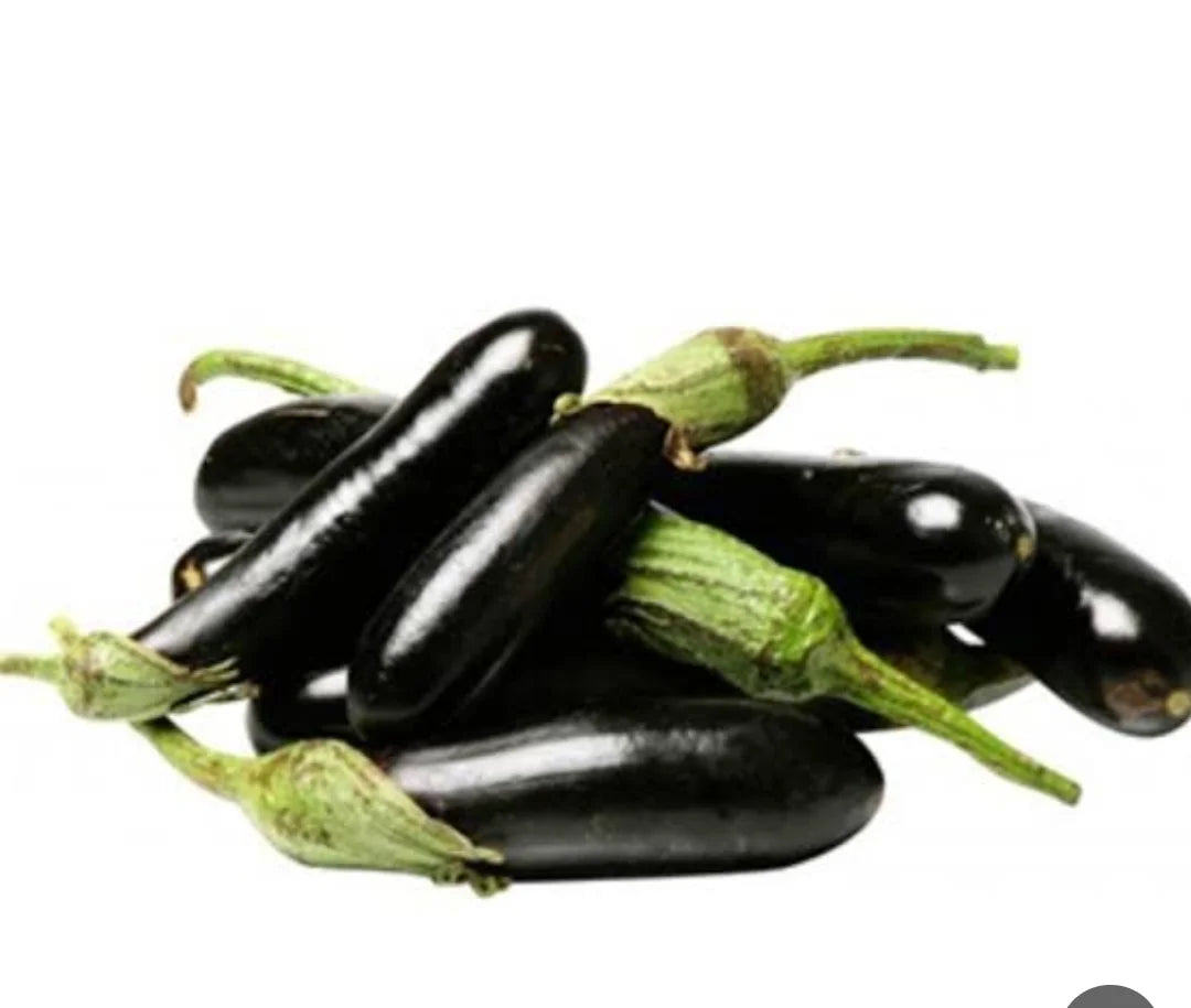 باذنجان عروس اسود من ريف 1 كجم