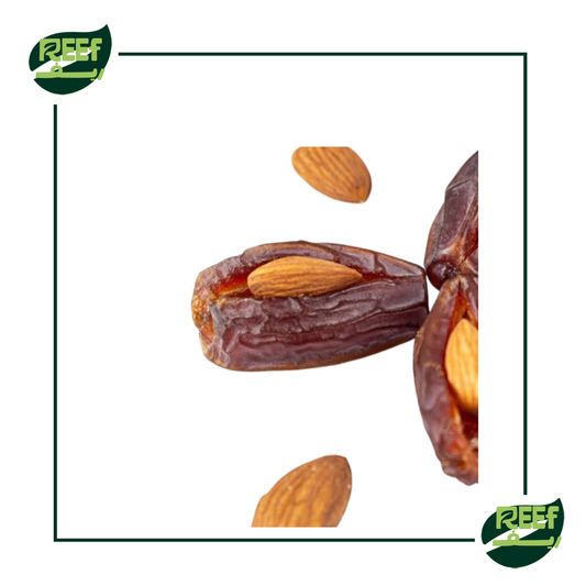 تمر مجدول من ريف باللوز 300 جرام