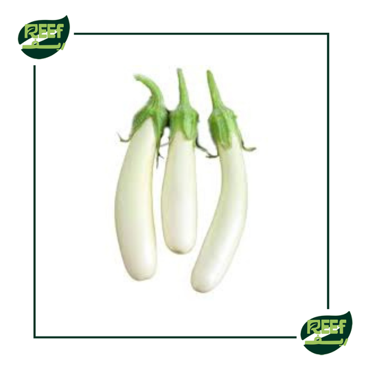 باذنجان عروس ابيض من ريف 1 كجم