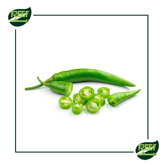 فلفل اخضر حار من ريف 500جرام