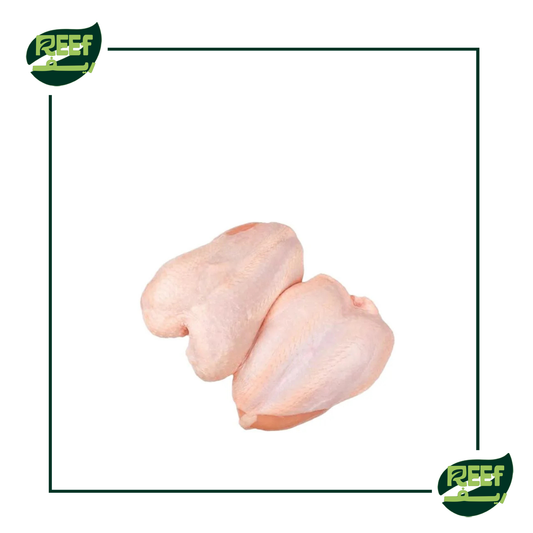 صدور دجاج بالعظم