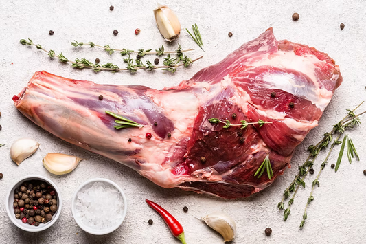 فخده ضاني سليمه تباع قطعه كامله ع حسب الوزن يتراوح بين ال 2.5 ل 4 كيلو